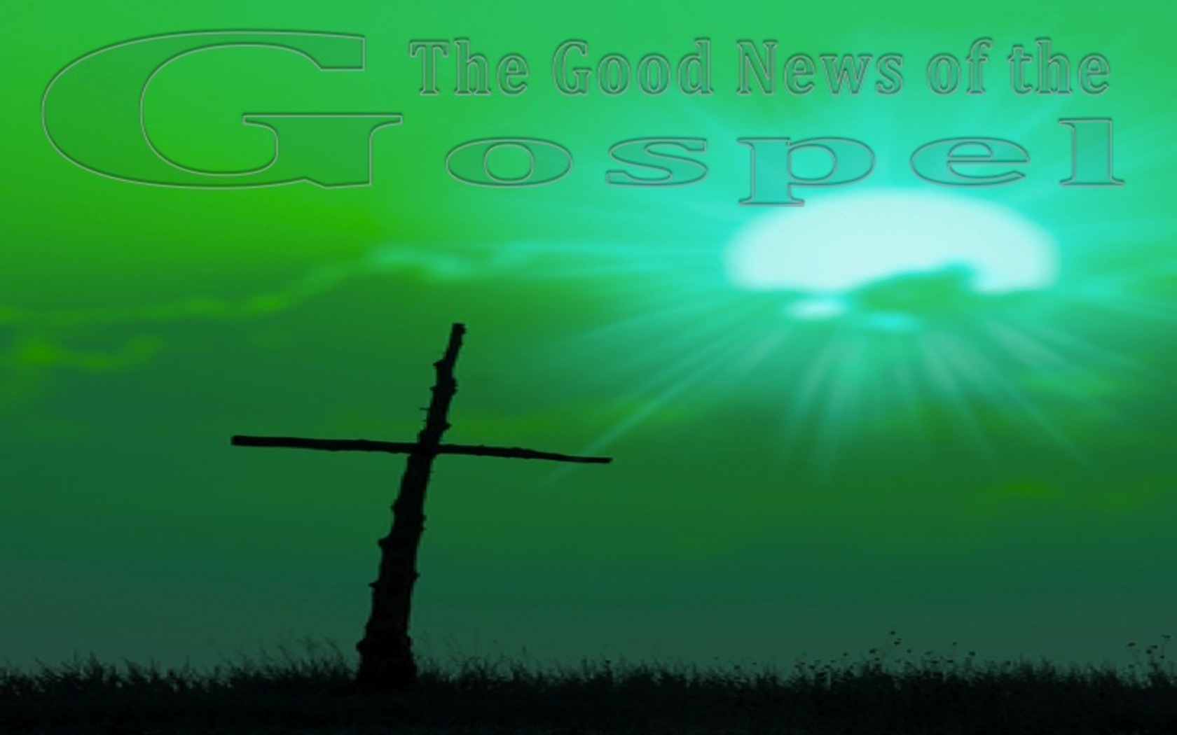 The Good News of the Gospel (devotional)10-01 (green)